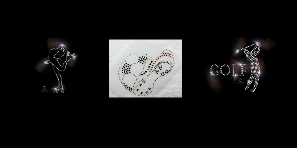 Sport & Hobby – Strass Bügelbilder und Motive