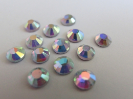 Hotfix Strass Bügelbild Applikation Motiv Ranke SS8 Crystal oder Ab Strasssteinen 121231