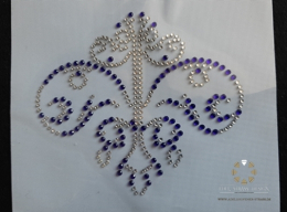 Hotfix Bügelbild Strass keltisches Ornament 110221