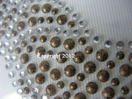 Süßes Kätzchen Braun Glitter 081528-01da