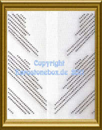 Bügelbild Naht abtrakt Ornament 1 Farbwahl 100829