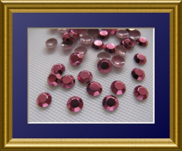 1440 MetallStuds zum aufbügeln 3mm Pink