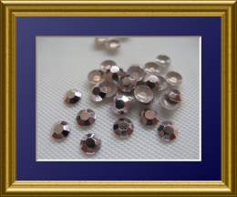 1440 Hotfix Metallstuds Chatonrosen 4 mm Light Rose
