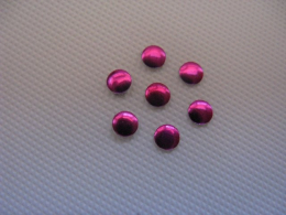 1440 Nailheads Bügelnieten 3 mm Fuchsia