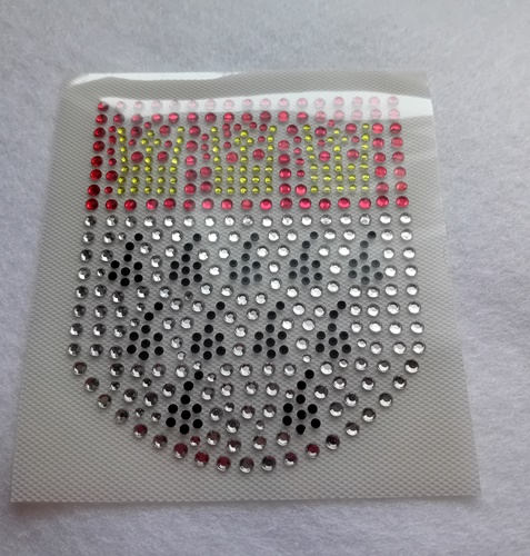 Strass Bügelbild Wappen Köln – Karneval Hotfix Motiv 111221