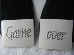 Game over Aufkleber für Schuhsohle Bräutigam