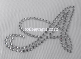 Strass Bügelbild Initialen Nr. 2 Buchstabe A120503