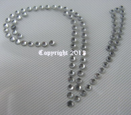 Strass Bügelbild Initialen Nr. 2 Buchstabe V120503