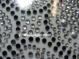 Bügelbild Strass edles Kreuz Crystal-Schwarz-Silber 121013