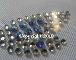 Hotfix Bügelbild schöne Strass Libelle AB L. Saphire 121206