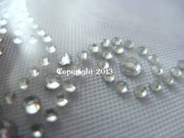 Hotfix Strass Bügelbild süßer Froschkönig Crystal 130115