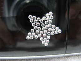 Strass Sticker 2 Sterne Stern Handy Smartfon Handy