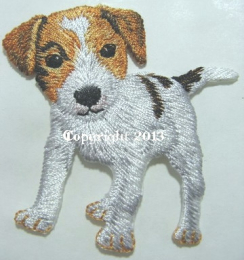 Patch Applikation Bügelbild Welpe Fox Terrier 15657-004