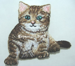 Applikation Hotfix Bügelbild Katze Kätzchen B 15657-002