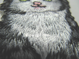 Applikation Hotfix Bügelbild Katze Kätzchen A 15570-001