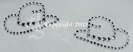 Bügelbilder Strass 2 kl.Stetson Cowboyhut 130407