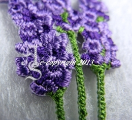 1A qualtiät`s Patch Applikation Landhaus Dirndl gr. Lavendel 153