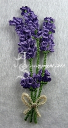 1A qualtiät`s Patch Applikation Landhaus Dirndl gr. Lavendel 153