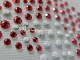 Hotfix Bügelbild Metallstuds 2 süße Pilze Fliegenpilze 130823