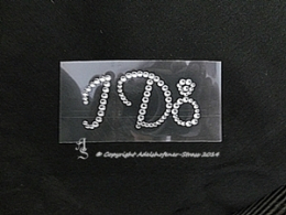 Aufkleber Strass Sticker Braut Schuhe Crystal  I Do