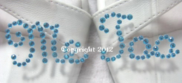 Sticker  Me Too Aufkleber für Brautschuhe Hochzeit Brauttasche