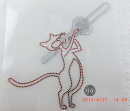 01. individuelle Anfertigung Strass Logo Swing Management