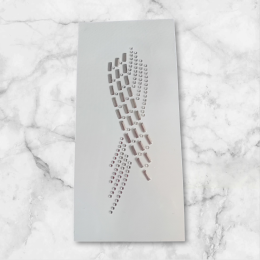 Strass Bügelbild „Kleines Ornament“ – Hotfix-Applikation 250718