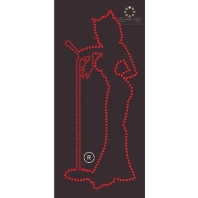 Strass Logo für Band – Lady Cat and the Roaring Tigers Referenz