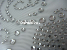 Hotfix Skull Strass Bügelbild Applikation Totenkopf Ornament 120527