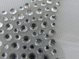 Hotfix Strass Bügelbild Applikation Skull Totenkopf The Queen 110515