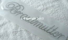 Strass Schriftzug Brautmutter 120814 Braut Hochzeit Heirat