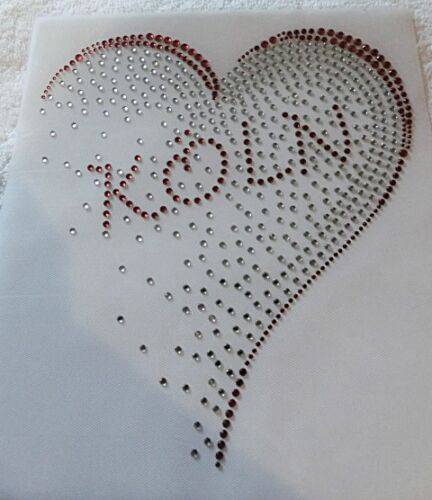 Strass Bügelbild Köln Schriftzug mit Herz – Karneval Hotfix Motiv (19 × 17 cm)