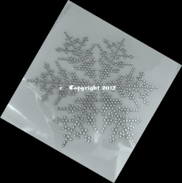 Hotfix Strass Applikatinen Schneeflocke Applikation Eiskristall Nr.2 121017