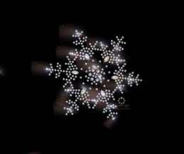 Hotfix Strass Bügelbilder wunderschöne Schneeflocke Eiskristall 120824