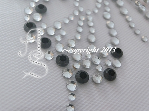 Strass Bügelbild Schmetterling Butterfly – Hotfix Applikation zum Aufbügeln in Crystal oder Farbwahl