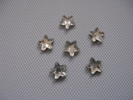 Hotfix Strasssteine -Formen 40 Stück Stern  7 x 7 mm