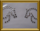 Strass 2 kleine Springpferde Farbwahl 101103