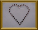 Hotfix Bügelbild Strass 6 kleine Herzen Farbwahl 101102