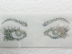 Bügelbild Metallstuds oder Strass Sexy Augen o. T. 110127