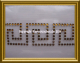Hotfix Motive Strass Bügelbild Mäander 1rhg. Farbwahl 110307