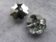 5 Schmuck Strass Knopf Knöpfe Blume 13mm Crystal