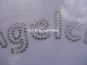 Hotfix Strass Bügelbild Schrift Engelchen 120120