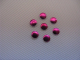 1440 Nailheads Bügelnieten 3 mm Fuchsia