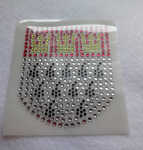 Strass Bügelbild Wappen Köln – Karneval Hotfix Motiv 111221
