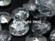 1 Schmuck Strass Knopf Knöpfe 20mm Crystal