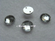 Strass Aufnähsteine Rund faccetiert ca.8mm Crystal