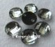 Strass Aufnähsteine Rund faccetiert ca.8mm Crystal