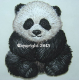 Patch Applikation Hotfix Bügelbild Panda Bär 15657-005