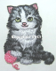 Applikation Hotfix Bügelbild Katze Kätzchen B 15570-002