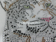 Strass Bügelbild Applikation edler Leopard 110811
